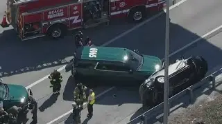I-95 south shut down in Pompano Beach after police chase, Broward Sheriff's Office says