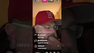 JOEYY IG LIVE 2024 JULY #joeyy #live #snippet