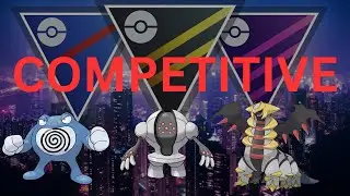 Ultra League Poliwrath Registeel Giratina team is COMPETITIVE in Pokemon Go!