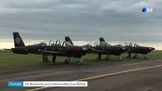 L&rsquo;&eacute;motion d&rsquo;un dernier vol au-dessus de son terrain d&rsquo;enfance&nbsp;: ce pilote de chasse fait ses adieux