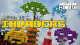 Jamangbai Builds: nanoblock Space Invaders x Space Invaders IG