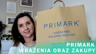 PRIMARK‼ - PIERWSZE WRAŻENIE, ASORTYMENT I ZAKUPY 🛒