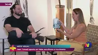 Arte visual: Jean Tomedi aposta em telas, esculturas e movimento