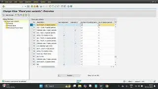 OB29 Create Fiscal Year Variant & OB37 Assign Fiscal Year Variant to Company Code in SAP