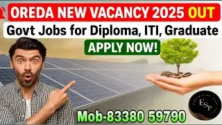 🔔 OREDA New Vacancy 2025 Released | All Posts, Syllabus, Apply Now &ndash; One Video, All Info!