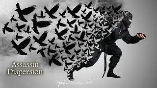 Assassin Dispersion : How to Edit Jackdaw Brush : Photoshop Fantasy Tutorial (7ack Fantasy Art)