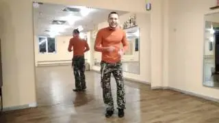 2. ЗУМБА фитнес. Базовые шаги ЗУМБЫ (сальса, шаг назад)