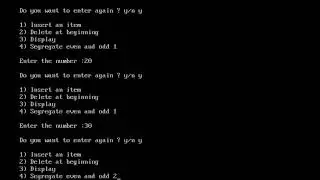 Odd and even nodes in linked list | Program | Codesimplified