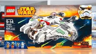 LEGO Star Wars 75053 THE GHOST Review! (2014)