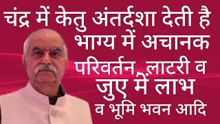 Results of Ketu antardasha in Moon mahadasha  चंद्र महादशा में केतु अंतर्दशा के परिणाम