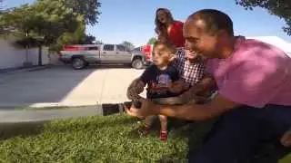 Preston's birthday party at the Redlands Fire Station