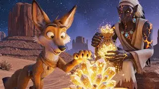 How the Stars Were Made: Coyote and the Stars | Native American Folktales for Kids | 3D Animation
