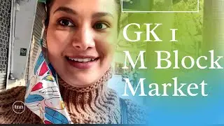 Shopping Guide to GK-1 M Block Market| Delhi Shopping ||  Arpita Singh