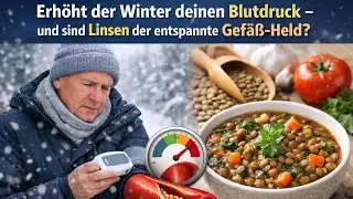 Kalte Tage, salziges Essen: Helfen Linsen deinen Arterien heimlich?