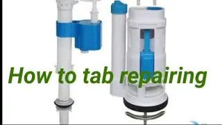 How to Concealed Tank Repair Stop water leakage of tab,