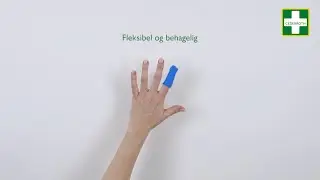 Cederroth Soft Foam Bandage Blue 6 cm x 4,5 m - Dansk