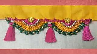 Grand Look Saree Kuchu Design // Bridal Saree Kuchu Design In Kannada // Trending Arts