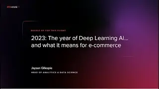 2023: The year of Deep Learning AI&hellip; and what it means for e-commerce