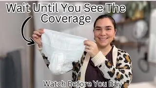 Leak Proof Period Underwear Try-On + Water Test!