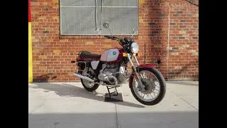 1979 BMW R100T 3KM (1 mile) from new Operational video