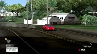 TestDriveUnlimited Mazda RX-7 FC(без тюнинг-пакета)  в гонке