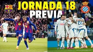 ¡HAY DERBI! 🔥 Previa Barcelona vs Espanyol Jornada 28 de La Liga 2025/26 🔝