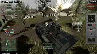 Support AND Frontline Fighting?! - (Multicrew Tank Combat: OPS) ROBLOX