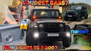 NEW HONEYCOMB LIGHTS ON THAR 🔥 AURA WOOFER🔊