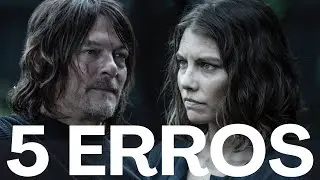 5 ERROS DE THE WALKING DEAD DEAD CITY E DARYL DIXON