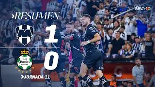 MONTERREY 1-0 SANTOS J11 AP25 | La Pandilla gana y sigue en los primeros lugares