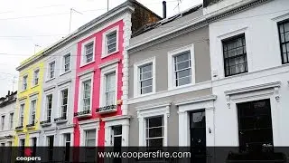 Bespoke Engineered Domestic FireMaster Fire Cutain, Notting Hill, London