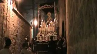 Ntra. Sra. de la Esperanza por la Cruz Vieja con Salve Baratillera, lunes santo 2011, avila