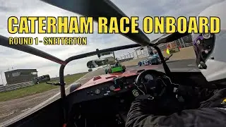 Caterham 270R Onboard! | Snetterton Race 1