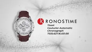 Обзор швейцарских часов Tissot Couturier Automatic Chronograph T035.627.16.031.00 - KronosTime.RU