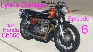 Honda CB550 video #6, carburetor synchronization