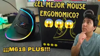 &iquest;&iquest;&iquest;&iexcl;&iexcl;EL MEJOR MOUSE ERGONOMICO!!??? 😱😱😱 | | Unboxing y Review Mouse Ergonomico M618 Plus MarsonGame