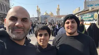 مشاركة موكب سبع الدجيل لشباب حسينية آل بوحمد في الكاظمية المقدسة ليالي استشهاد الامام موسى بن جعفر ع