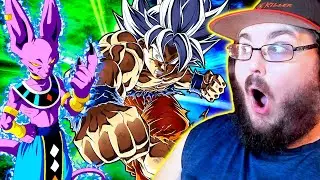 [What-If] Mastered Ultra Instinct Goku vs Beerus REMATCH - Dragon Ball Super Fight REACTION!!!