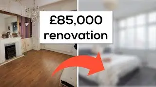 &pound;85,000 house renovation UK, HMO conversion, 4 bed to 6 bed all ensuite
