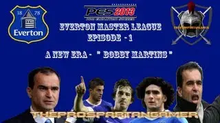 PES 2013 EVERTON MASTER LEAGUE SERIES - EPISODE 1 