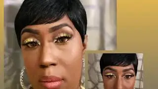 Eyeshadow look ft #Morphe 24A Artist Pass & Empire Wig Miley from ebonyline.com