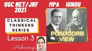 Gulick and Urwick Principles : Classical Thinkers Lesson 3
