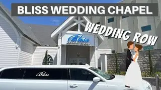 Las Vegas Wedding Chapels - Bliss Wedding Chapel Full Service Wedding Venue - Wedding Row Vegas