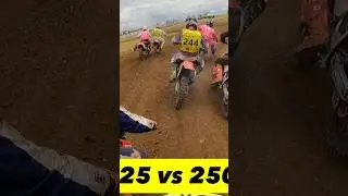 125cc start VS 500cc start at Toddington