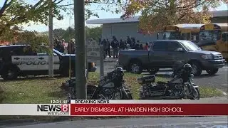 Bomb threat forces early dismissal of Hamden High School
