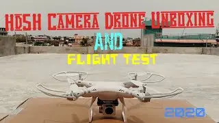 HD5H Magic Speed Camera Drone Unboxing and Flight Test
