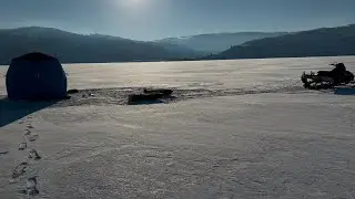 Best day ice fishing 50+ fish caught a slot buster