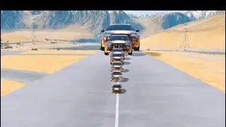 Big and Small cars VS Barrier