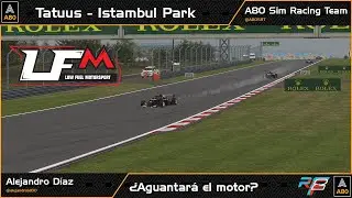 Tatuus - Istambul Park - Luchando por no romper el motor @lfmotorsport @rFactor2 @A80SRT