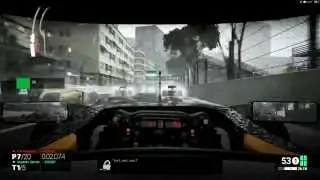 Project CARS - Formula 1 Race - Monaco 2015 [Heavy Rain]